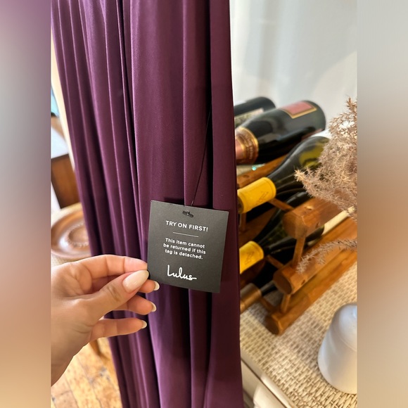 Lulus All About Love Purple Maxi Dress in Small - Picture 6 of 7
